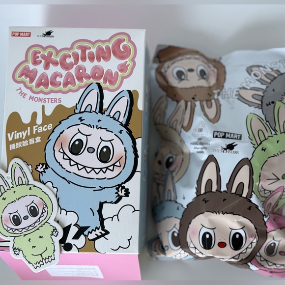 Labubu Exciting Macaron Series - Green Grape - Picture 2 of 5